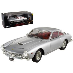 Ferrari 250 GT Berlinetta Lusso RHD Eric Clapton's Car Silver w/ Red Interior "Elite Edition" 1/18 Diecast Model Car Hot Wheels - 1 of 3