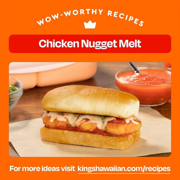 King's Hawaiian Mini Sub Sweet Rolls - 12oz/6ct, 5 of 7