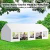 Outdoor Heavy Duty Party Tent, Heavy Duty Outdoor Wedding Tent with Large Roof - 2 of 4
