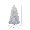 Vickerman Sparkle White Spruce Artificial Christmas Tree PreLit - 3 of 4