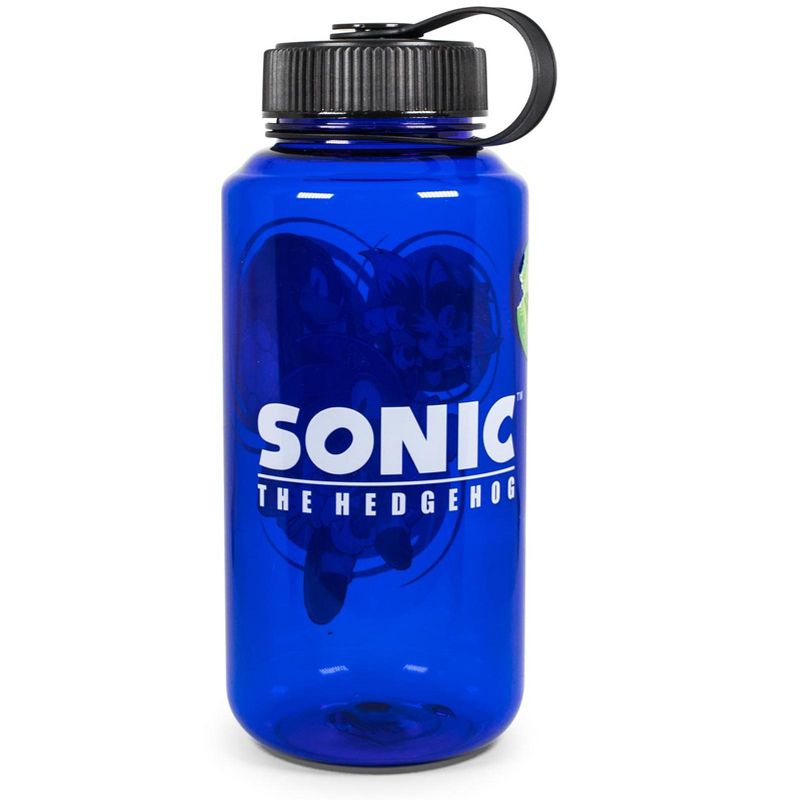 Just Funky Sonic The Hedgehog Character Plastic Water Bottle | Holds 32 Ounces, 2 of 7