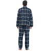 Ashford & Brooks Mens Flannel Plaid Pajamas Long Pj Set - 4 of 4