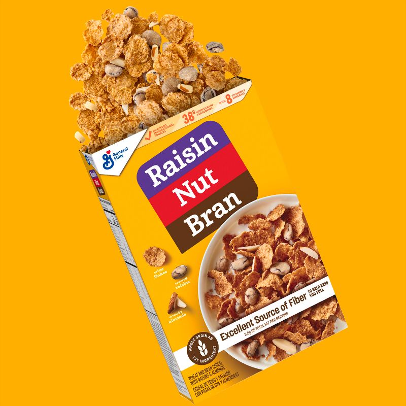 Raisin Nut Bran Breakfast Cereal 20.8oz - General Mills, 4 of 11