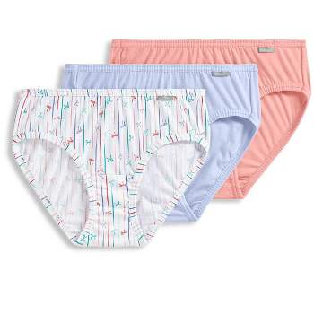  Jockey Women's Underwear Elance Brief - 3 Pack, leopard, 5