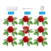 Unique Bargains Wedding Decoration Artificial Car Flowers 1 Pc - 3 of 4