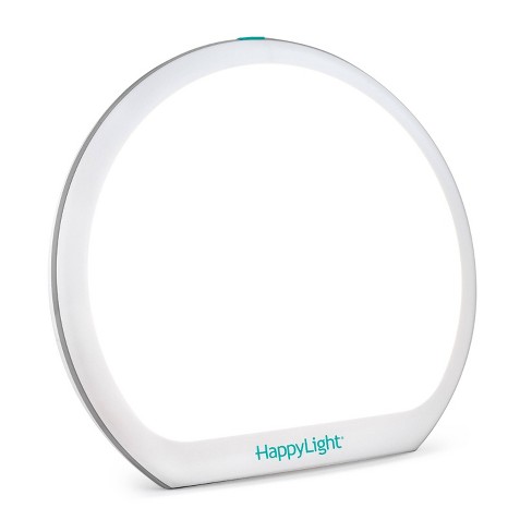 Happylight Round Led Therapy Lamp 10,000 Lux White - Verilux : Target