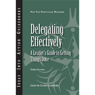 Delegating Effectively - (J-B CCL (Center for Creative Leadership)) (Paperback)