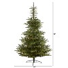 7.5ft. Layered Spruce Artificial Christmas Tree with 550 Clear LED Lights & 1325 Branches – Stunning Holiday X-Mas Display - 2 of 4