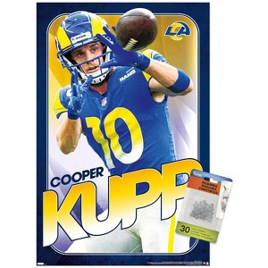 Trends International NFL Los Angeles Rams - Cooper Kupp 22 Unframed Wall Poster Prints - 1 of 4