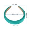 Unique Bargains Women's Classic Satin Sponge Headband 6.3"x5.91" 1 Pc - 3 of 4