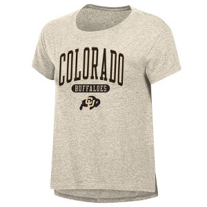 NCAA Colorado Buffaloes Women's Oatmeal T-Shirt - 1 of 3