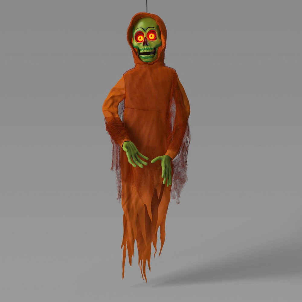 21" Light and Sound Throwback Ghoul Halloween Decorative Prop - Hyde & EEK! Boutique™