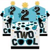 Big Dot of Happiness Two Cool - Boy - Treat Box Party Favors - Blue 2nd Birthday Party Goodie Gable Boxes - Set of 12 - 2 of 4