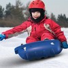 Snow Joe Plastic Snow Sled, 34” Sledding Toboggan Board w/ Handles, SJ-SLD34-SJB - 4 of 4