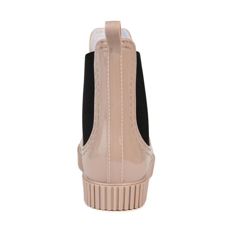 Journee Collection Womens Drip Tru Comfort Foam Almond Toe Rain Boots, 4 of 11