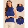 Allegra K Women's Chiffon Sleeveless Work Business Casual Tank Top - 2 of 4