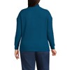 Lands' End Women's Long Sleeve Waffle Shawl Collar Henley - 2 of 4