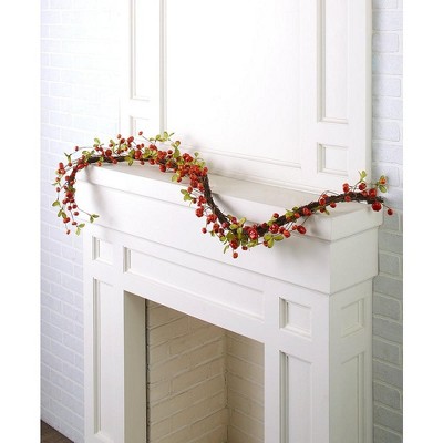 The Lakeside Collection Harvest Accent Tabletop or Centerpiece Garland with Pumpkin Appliques