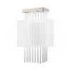 Livex Lighting Alexis 1 - Light Wall Light in  Brushed Nickel - 2 of 4