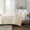Sapphtopaz 4 Piece Sheet Set, Metallic Printed Comforter Set for Women, Men, Kids & Teens - 4 of 4