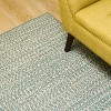 Colonial Mills Monterey Wool Tweed Braided Runner, Teal 2' x 5', Rectangle Shape - 4 of 4