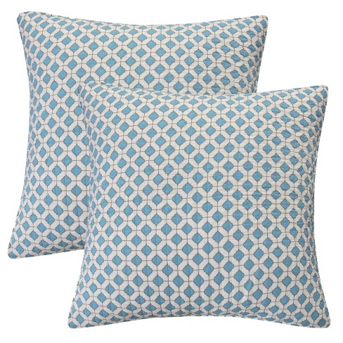 Palladium Grey Geometric Euro Sham Set Of 2 Levtex Home Target