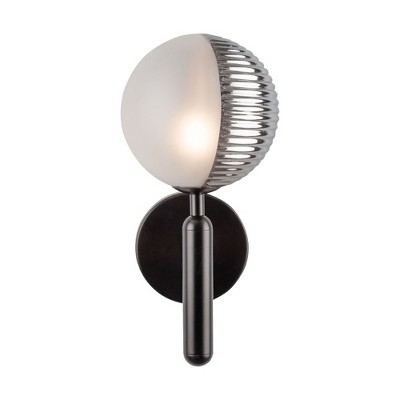 Artcraft Lighting Bolla 1 - Light Sconce in  Black