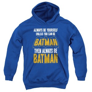Boys’ Batman Be Batman Hooded Sweatshirt - 1 of 4