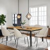 Set Of 6 Nano Upholstered Fabric Side Chair Black Leg -Maison Boucle - 2 of 4