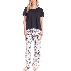 Muk Luks Garden Party S/S PJ Set - 1 of 4