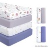 buybuy BABY by Evolur Zoo Love 2-Piece Sheet Set - 3 of 4