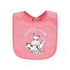 Hudson Baby Infant Girl Cotton Bibs, Girl Farm Animals, One Size - 3 of 4