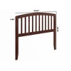 AFI Furnishings Richmond Full Headboard with Turbo Charger in Walnut - 4 of 4