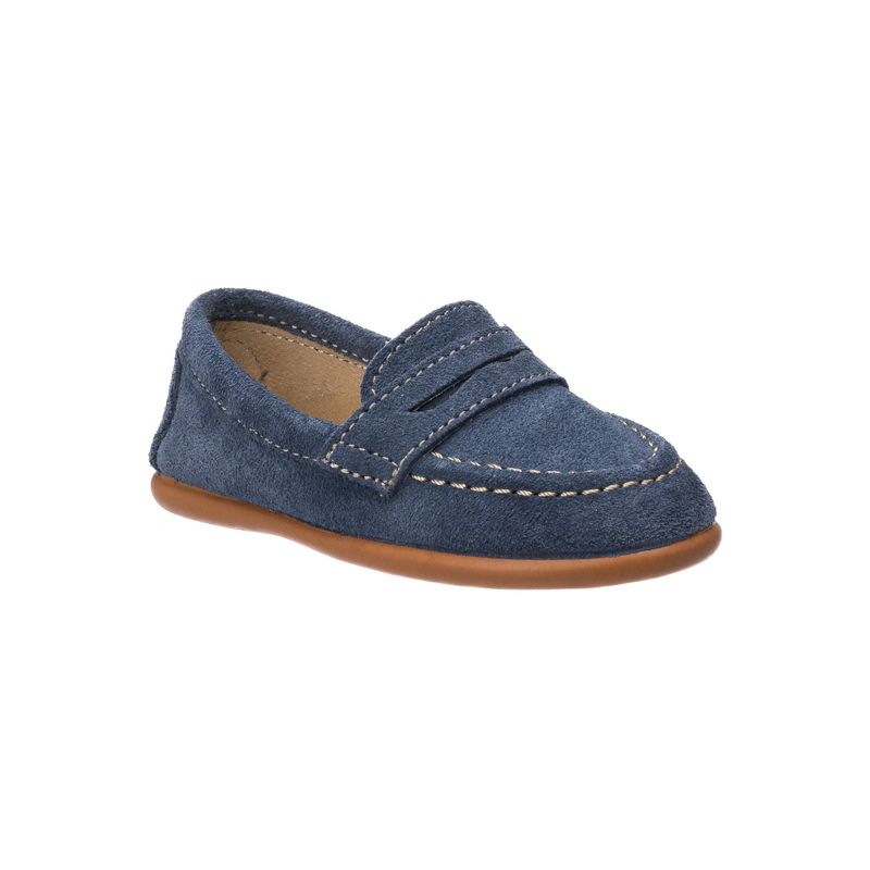 Elephantito Suede Penny Loafer Big Kid, 1 of 6