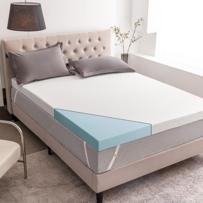 EGOHOME Queen Memory Foam Replacement Mattress Sleeper 4.5-Inch For Convertible Sleeper Sofa And Couch Beds, Cooling Gel Green Tea Mattress In A Box, 72"u00d758"u00d74.5", Sofa Not Included