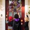Fall Wreaths for Front Door Outside 18 Inch Autumn Wreath with Artificial Flowers, Fall Leaves – Halloween Door Wreath for Indoor Outdoor Decor - 4 of 4