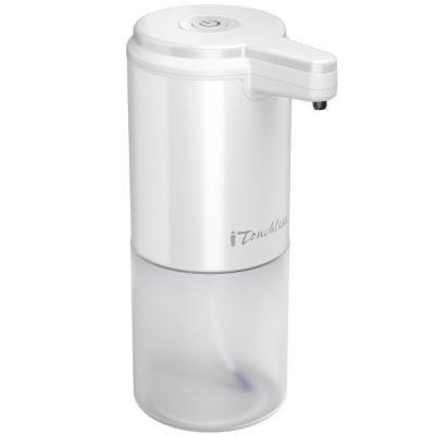 White Stainless Steel Automatic Foaming Soap Dispenser