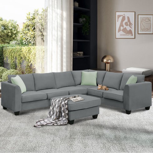 Target l shaped couch deals