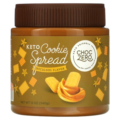 Choczero Keto Cookie Spread, Speculoos, 12 Oz (340 G) : Target