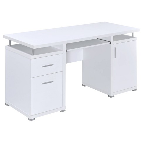 Coaster Computer Desk White