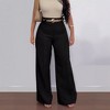 Clearlove Womens Wide Leg Dress Pants High Waisted Loose Palazzo  Business Work Trousers Pants - 2 of 4