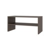 AZL1 Life Concept Shoe Rack with 2 Shelves Refined Finish Durable Melamine Particle Board for Entryway Bedroom Living Room, Brown, 32.68"*18.5"*3.54" - 4 of 4