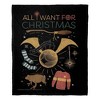 Warner Bros. Harry Potter All I Want For Christmas Silk Touch Throw Blanket 50x60 Inches - 3 of 4