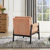 NicBex Accent Chair Modern Armchair Upholstered Living Room Chair Comfy Chair Lounge Chair with Wood Legs for Reading Room - 2 of 4