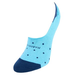 Marcoliani Women's Polka Dot Invisible Touch Liner Sock - 1 of 4
