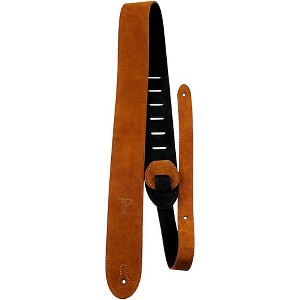 Perri's Leather Guitar Strap with Reversable Natural Suede Backing - 1 of 2