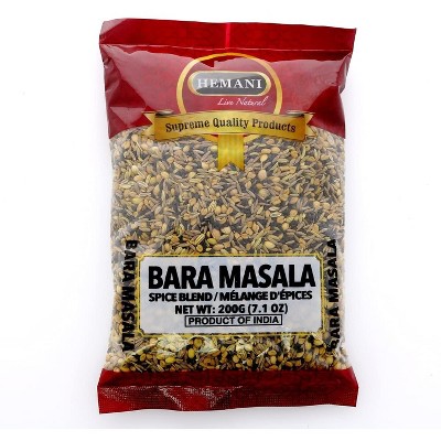 HEMANI Bara Masala Napali Spice Mix - 200g (7.1) - All Natural, Vegan & Gluten Friendly - NON-GMO - Indian Origin