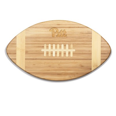 NCAA Pittsburgh Panthers Touchdown! Football Cutting Board & Serving Tray - Brown