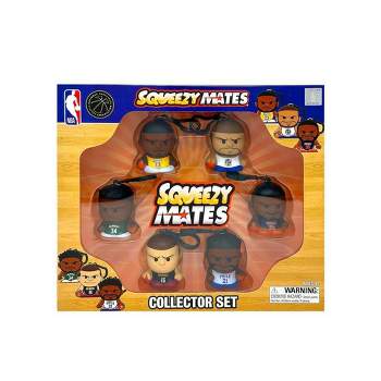 Squeezy Mates NBA Collectible Figures Collector Set