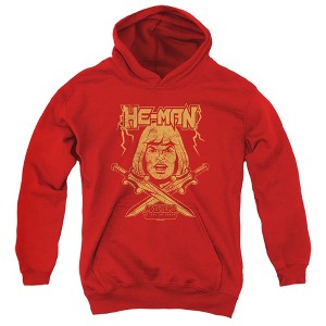 Boys’ Masters Of The Universe  Heman Vintage Rock Band Hooded Sweatshirt - 1 of 4